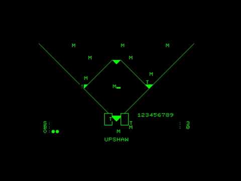 Baseball - (1977) - Commodore PET - gameplay