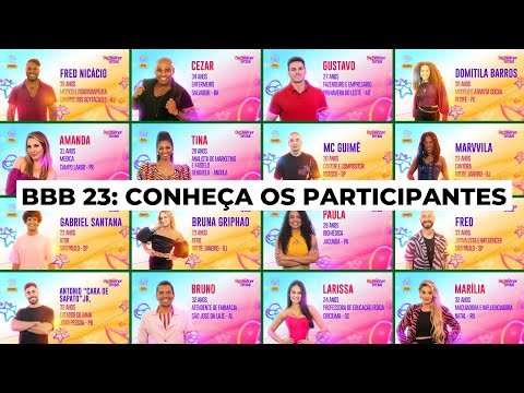 BBB 23: Conheça os participantes do Big Brother Brasil, da TV Globo