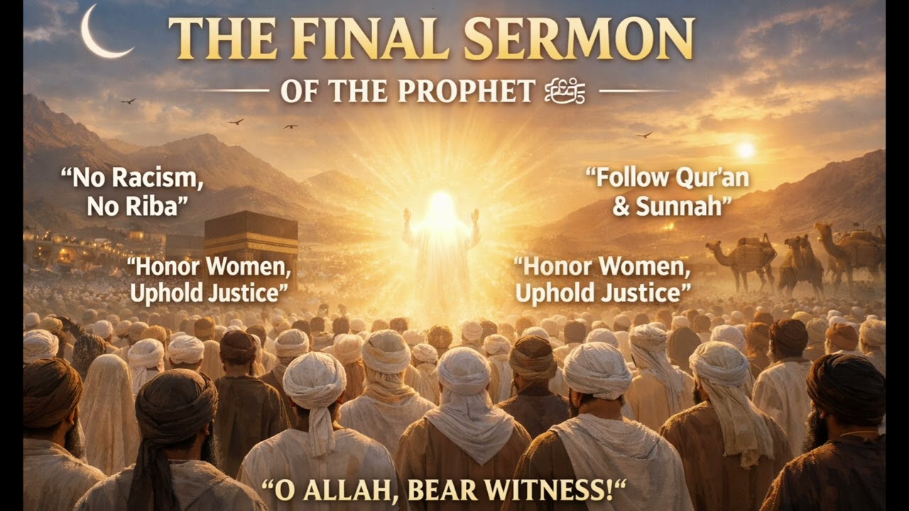 Последняя проповедь пророка Мухаммеда ﷺ | Мощное напоминание о справедливости и единстве