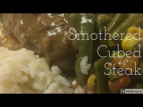 Smothered Cubed Steak