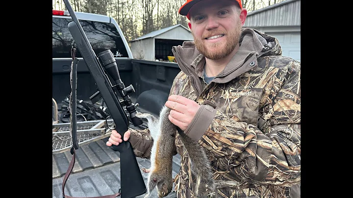 Squirrel Hunting with SAVAGE .22 LR (CATCH, CLEAN, COOK)