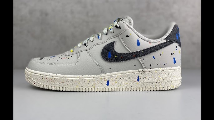 Nike Air Force 1 LV8 3 GS 'Paint Splatter - Light Bone