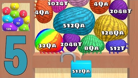 Ball Game Zone- Kids Gaming | @jellymergegames - Blob Merge 3D (Unlocked 512QA) #blobmerge3dgameplay