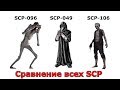 Сравнение всех видов SCP