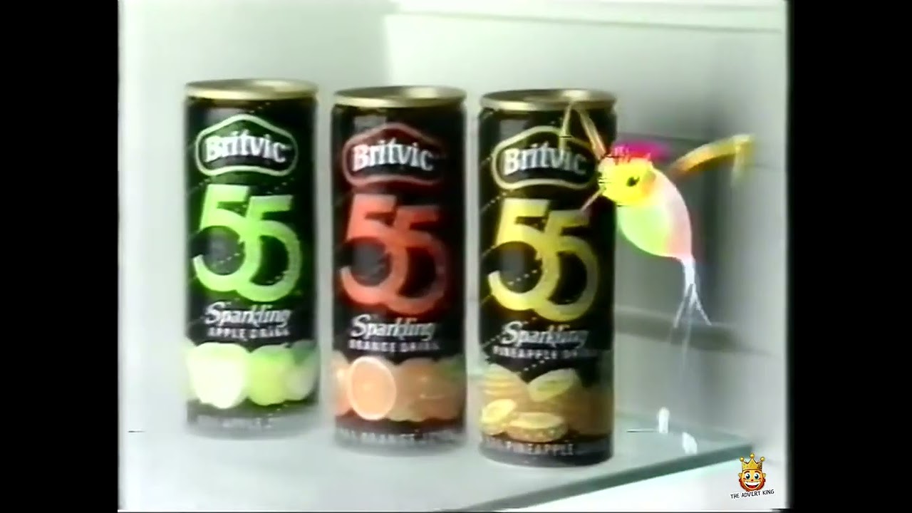 Britvic 55 Garden TV Advert 1980s 80s UK
