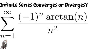 Infinite Series Convergence Example using Direct Comparison and Absolute Convergence