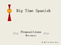 prepositions movement