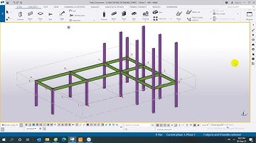 [Tekla Structures 2021] Bài 4 - Hệ dầm