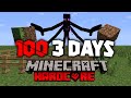 I Survived 3 Days in Modded Hardcore Minecraft... Here&#39;s What Happened