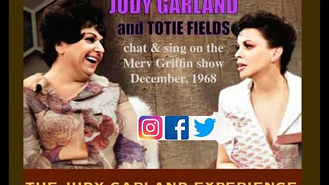 JUDY GARLAND December 1968 talks and sings with TO...