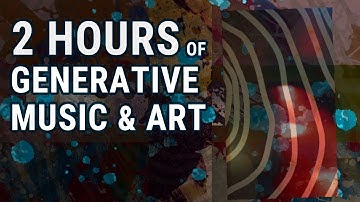 2 HOURS of Generative Ambient Music & Art by Christopher Sisk