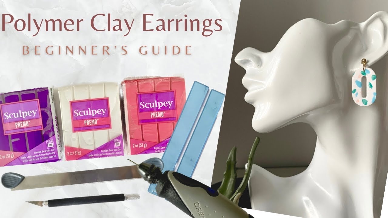 DIY Polymer Clay Earrings, Beginner's Guide