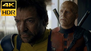 F*ck the Avengers  - Café Scene - Deadpool & Wolverine (2024) Movie Clip 4K HDR