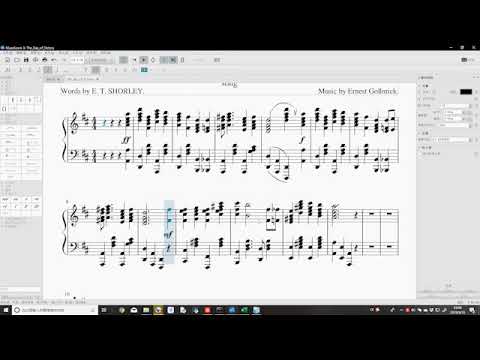 DECO7180 music sheet example