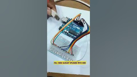 Knight Rider with arduino. sinhala tutorial.. link in comment box 👇👇