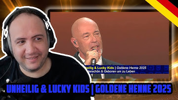 🇩🇪 Unheilig & Lucky Kids | Goldene Henne 2025 | Teacher Paul Reacts