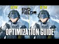 ARKNIGHTS ENDFIELD: OPTIMIZATION GUIDE PC | Side by Side comparison | Best Settings ✨🎮