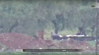 Hre Li Efrînê 3 Çete Hatin Kuştin, 2 Çete Birîndar Bûn Resimi
