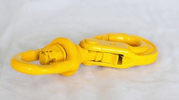 1206 Safety Hook Swivel Type With Self Locking Latch G80 Commercial