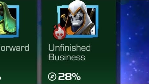 Mcoc Vanishing Point: Unfinished Business 1.2