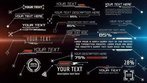 60 Tech Call-Outs Pack | After Effects Template