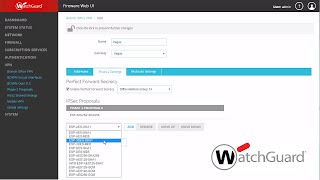 WatchGuard: How to Configure Branch Office VPN