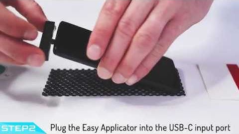 Samsung TPU screen protector Installation video with Easy Applicator