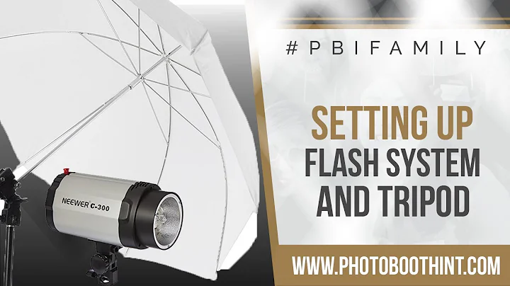 Flash & Tripod Setup For Your Photo Booth Purchase