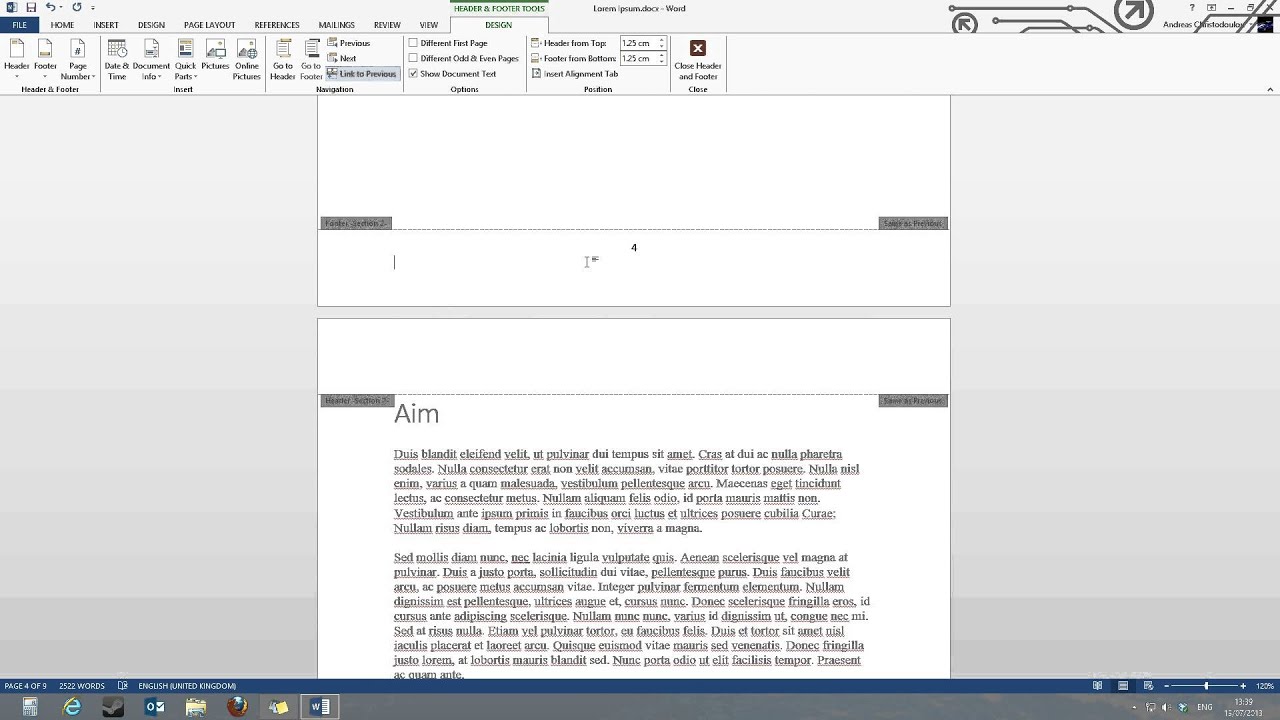 how to move pages in word doc