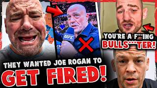 Dana White REVEALS MULTIPLE PEOPLE wanted JOE ROGAN FIRED! Nate Diaz SNAPS on Sean Strickland!