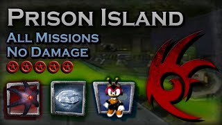 Shadow the Hedgehog (Reloaded 1.0) - Prison Island - All Missions, Red Rings, No Damage, A Ranks