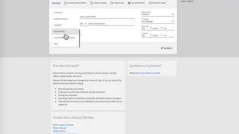Course Reserves in DiscoverUR