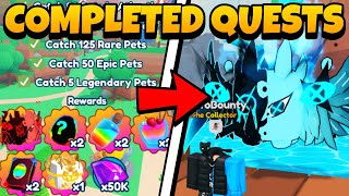 I COMPLETED ALL OF MOAI'S QUESTS IN PET CATCHERS!