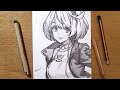 How to draw Elphelt Valentine Guilty Gear | Elphelt Valentine step by step tutorial for beginners