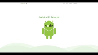 How to Use Android JS to build Android Apps with Javascript screenshot 4