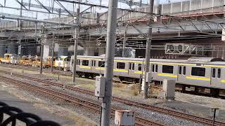 209系2100番台C408編成大宮駅通過