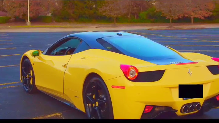 MI PRIMER EXOTICO FERRARI 458