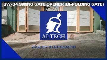 SW-04 Swing Gate Opener (Bi-Folding Gate) | Filipino Automatic Gate