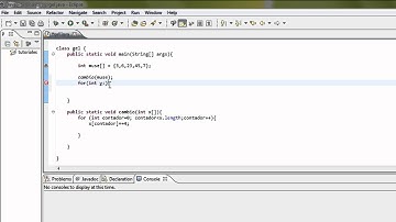 Tutoriales Java - 31 Arreglo dentro de un Metodo