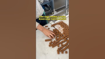 Cube sugar molding machine/brown sugar making machine