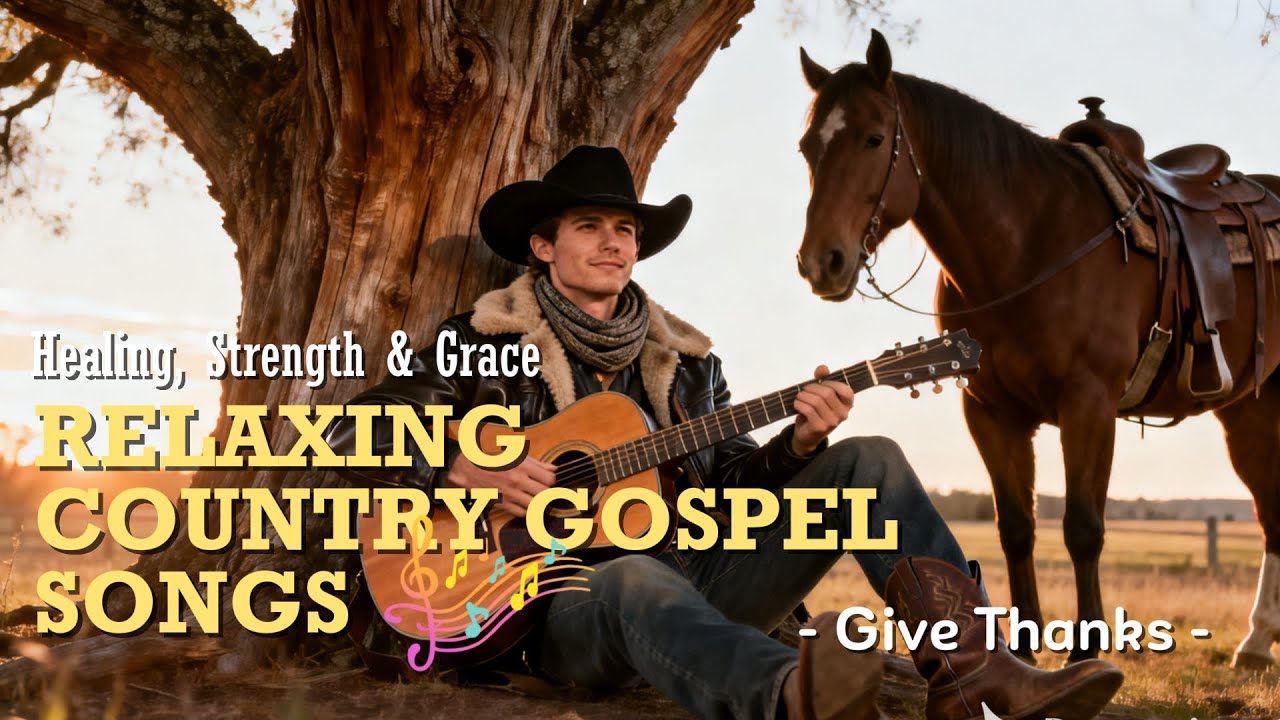 Give Thanks – Relaxing Country Gospel Worship Song 2026 | Gratitude & Peace