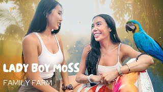 My Ladyboy friend | Mos and family farm Thai Countryside 🇹🇭