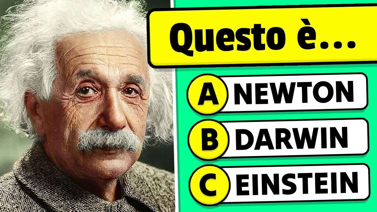 50 Domande di Cultura Generale 📚🤓✅ Sei più intelligente di un bambino di quinta elementare?