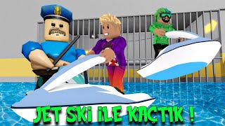 Han Kanalla Barry Hapishanesinden Jet Ski İle Kaçtık | Roblox Water Barry's Prison