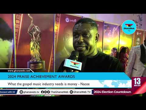 Nacee calls for investment in gospel music, speaks on musicians in politics