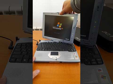 ✅Retro PC: 2003year TravelMate C111TCi Run Windows XP ✅#vintagecomputer  #retrogaming #retropc