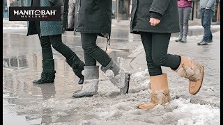 КАНАДА. Какую обувь канадцы носят зимой?
