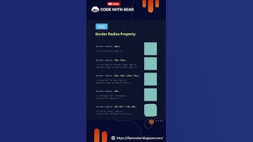 🔥Exploring CSS Border Radius Property #shorts #ytshorts #viral #viralshorts #shortsfeed #feed #short