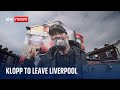 Liverpool fans prepare to say an emotional farewell to manager jurgen klopp