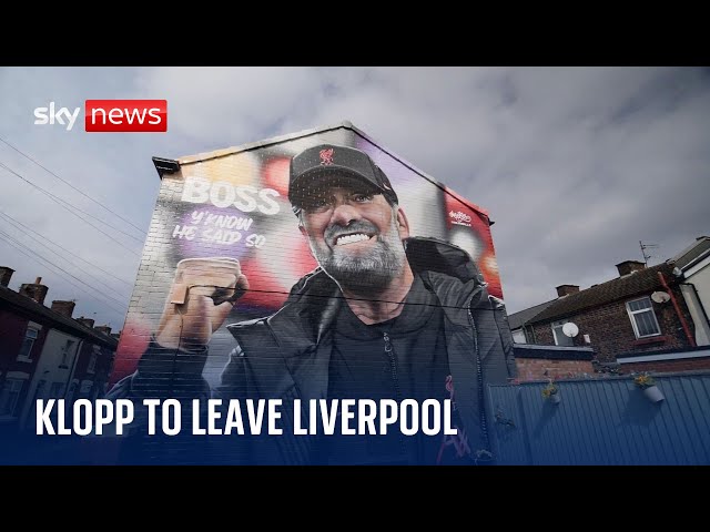 Liverpool fans prepare to say an emotional farewell to manager Jurgen Klopp class=